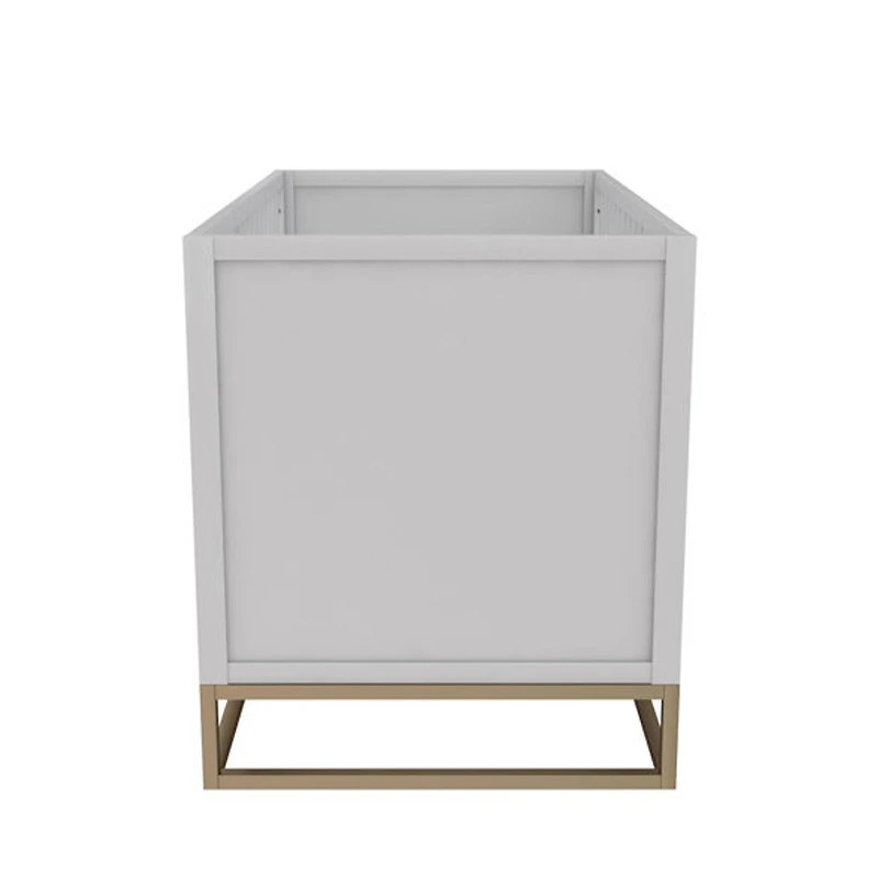 Little Seeds Haven 3-in-1 Metal Base Crib