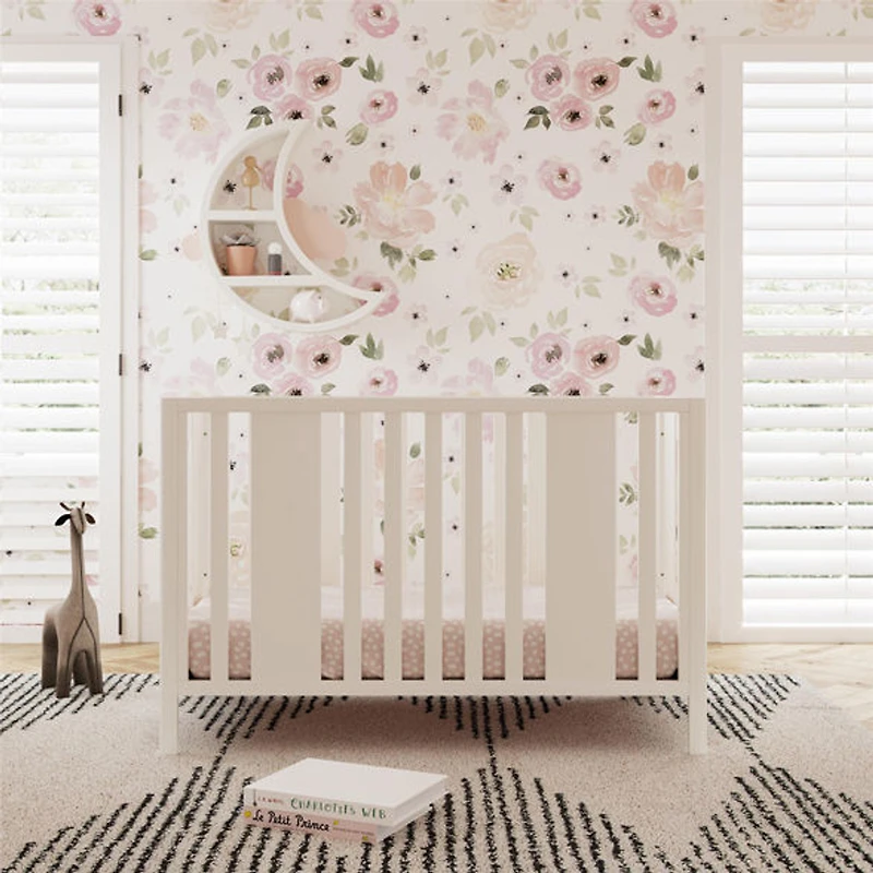 Little Seeds Crawford Curved Post 3-in-1 Crib