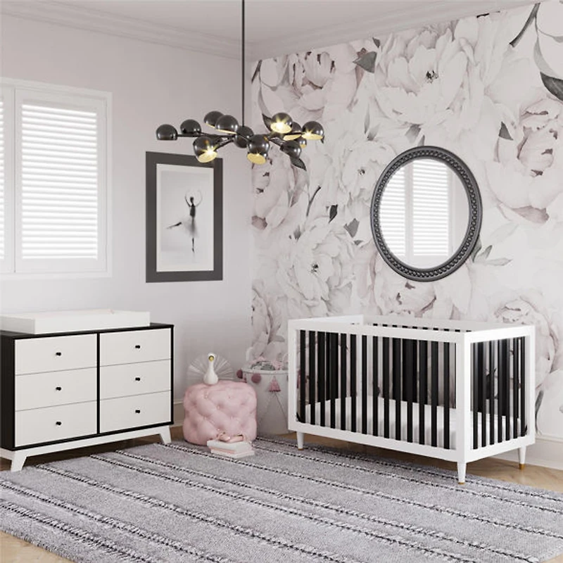 Little Seeds Rowan Valley Flint 3-in-1 Crib