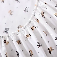 Poppy & Fritz Skateboarding Bulldogs Sheet Set