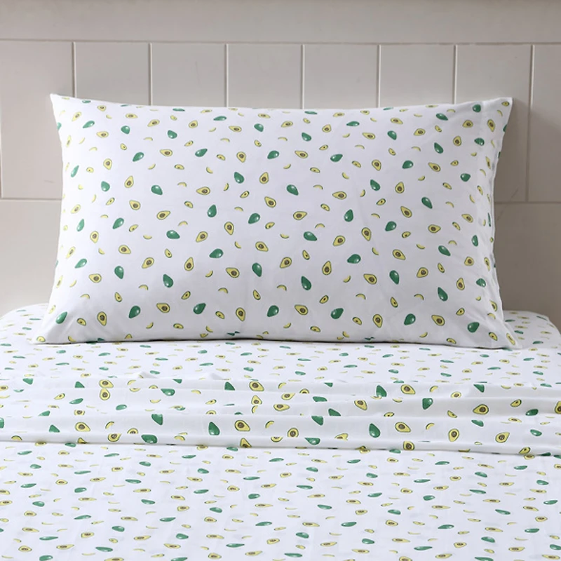 Poppy & Fritz Avocado Sheet Set