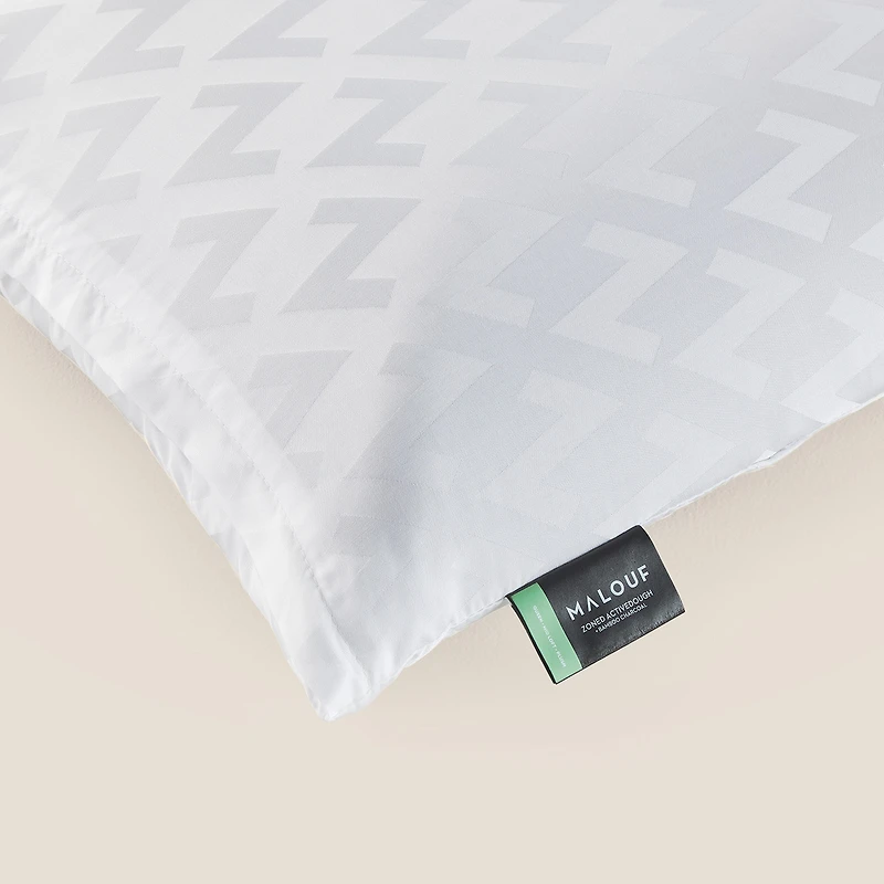 Malouf Zoned ActiveDough Bamboo Charcoal Pillow