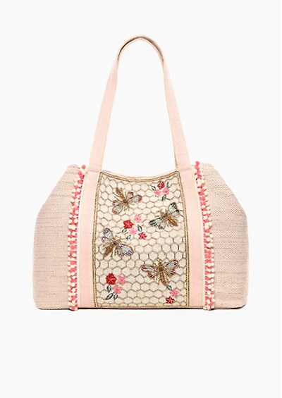 A & BEYOND H.BEE TOTE NAT215310