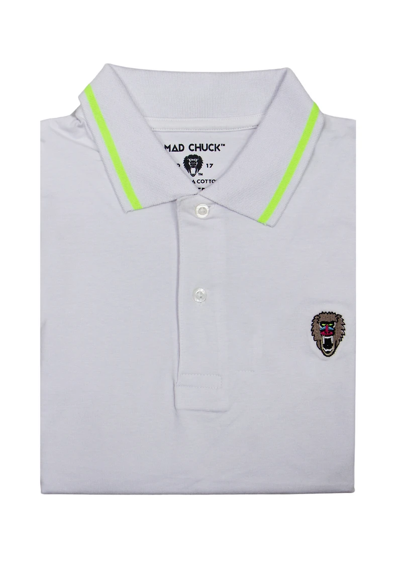 M.CHUCK 2TN POLO S/S WH217540