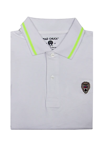 M.CHUCK 2TN POLO S/S WH217540