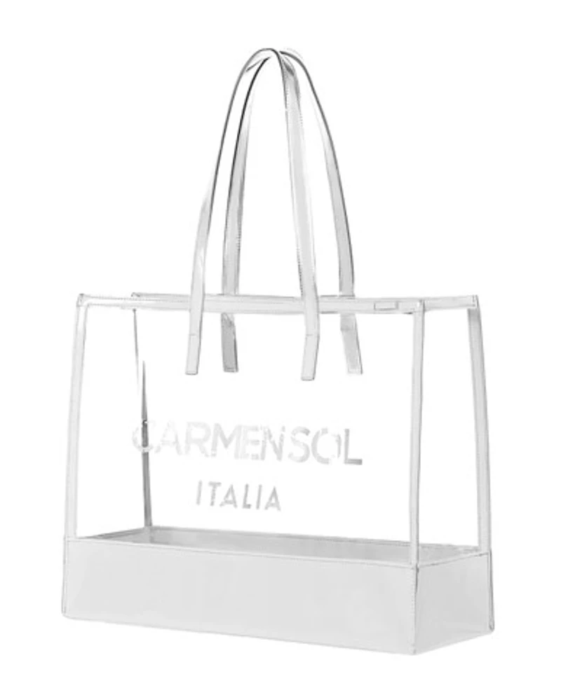 C.SOL CLEAR LARGE TOTE WH219797