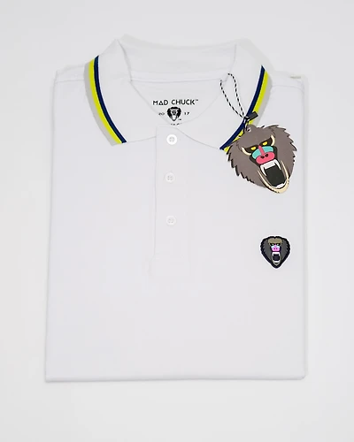 M.CHUCK 2TN POLO S/S WH220027