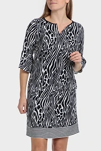 P.ROMA DRESS ANIM PR220046