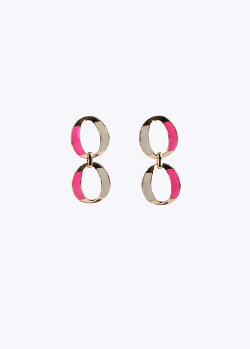 LOLA C.D.M EARRINGS FUSCH220483