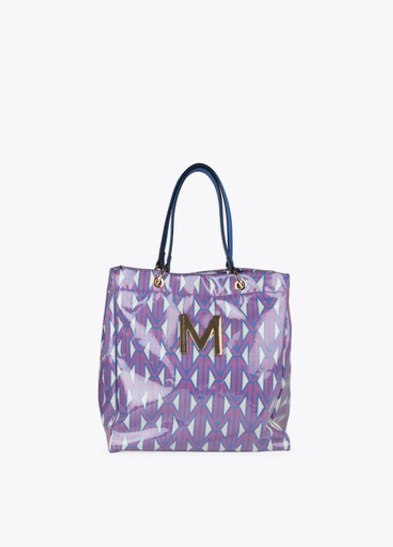 L.C.DM TOTE BAG BLUE220559