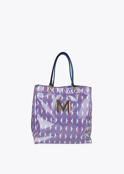 L.C.DM TOTE BAG BLUE220559