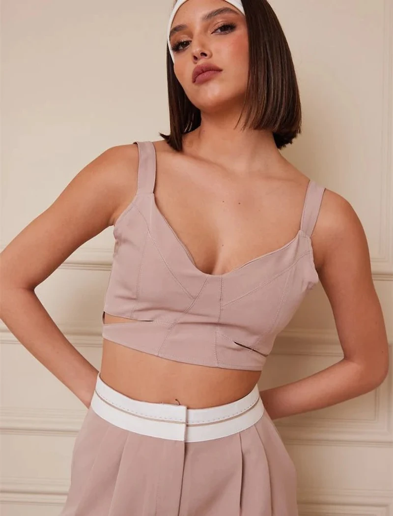 GALITA TOP S/L BEIGE220898