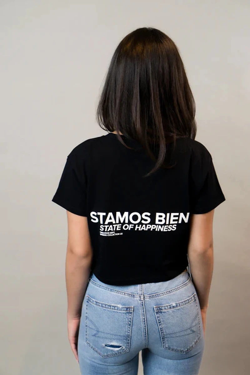 STAMOS BIEN CROP TEE BK220440