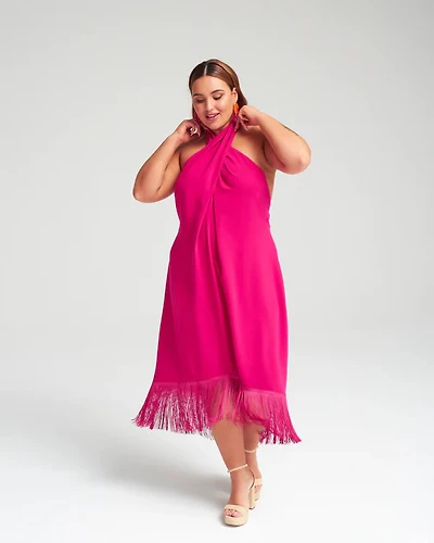 L. PIPA DRESS FUCHSIA222238