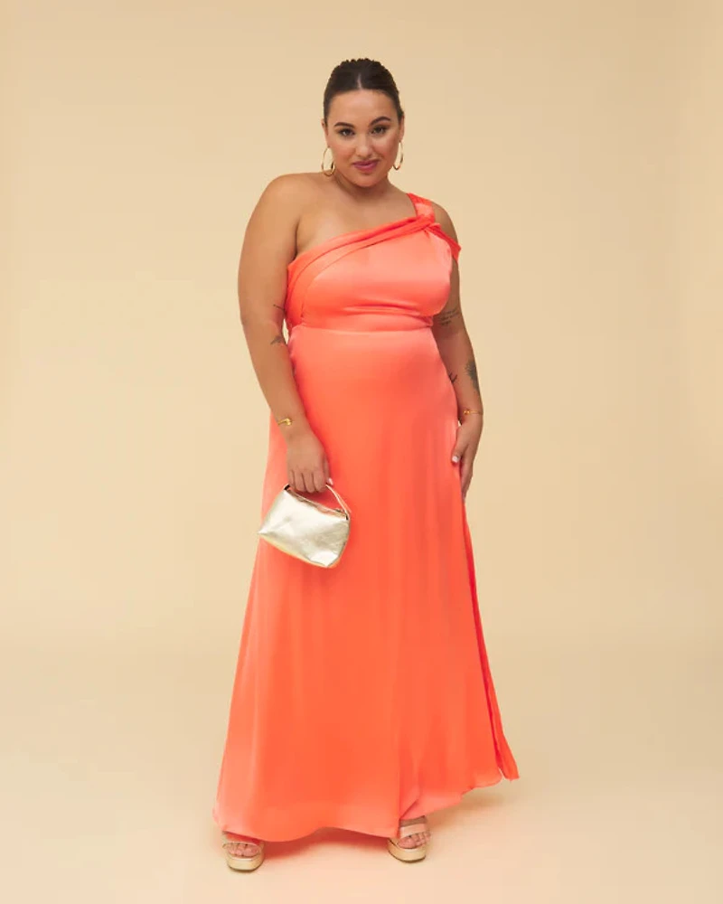 L. PIPA DRESS CORAL222247