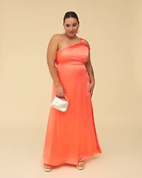 L. PIPA DRESS CORAL222247