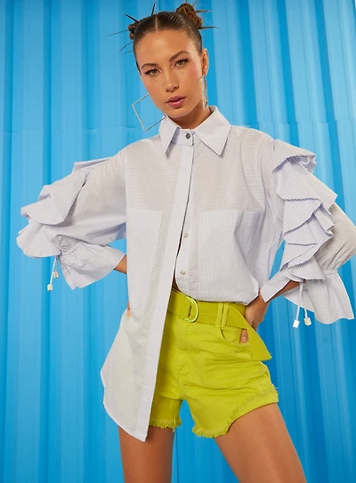 OPEN BLOUSE 221836