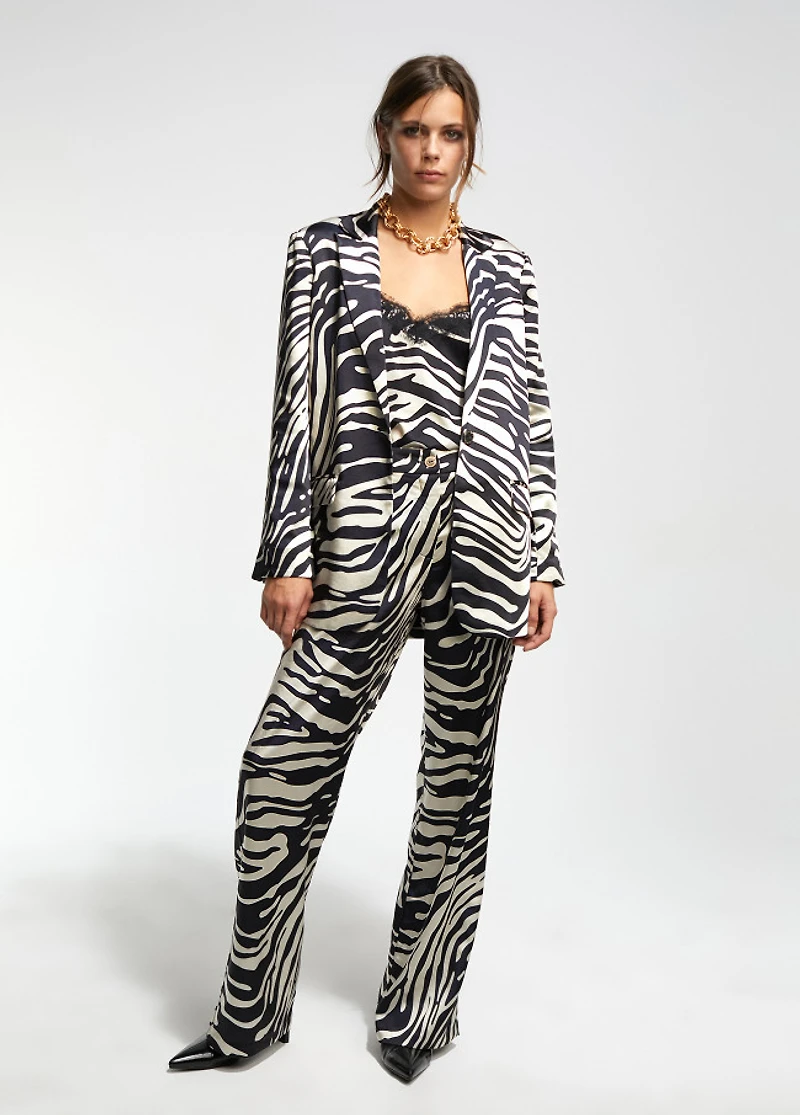LOLA BLAZER BLK/ECRU227125