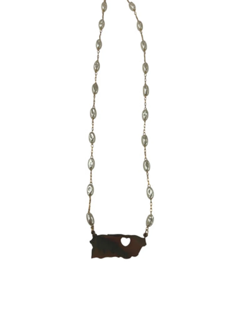 M16 P.RICO PERLA NECKLACE 14"229208