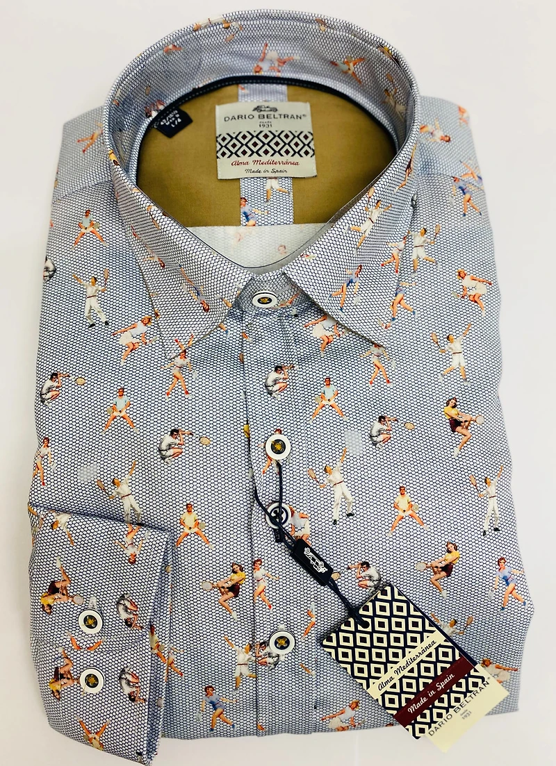 D.BELTRAN SHIRT L/S TENNIS206805