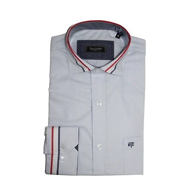 E.FELDINI SHIRT L/S AZUL 213387