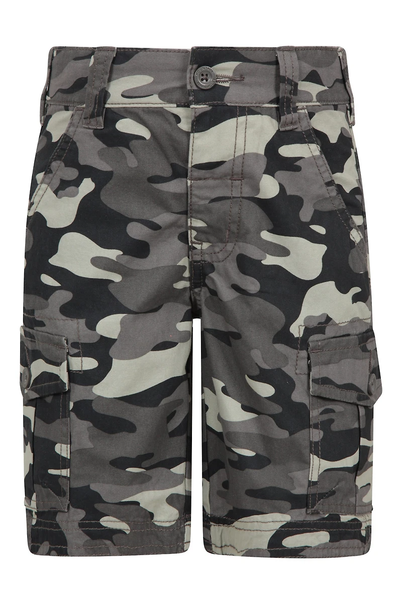 Camo Cargo Kids Shorts 2-Pack