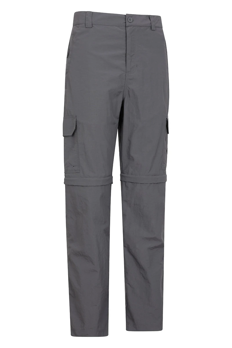 Explore Mens Zip-Off Pants - Short Length