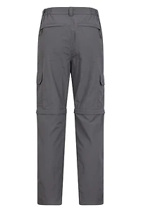 Explore Mens Zip-Off Pants - Short Length