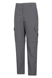 Explore Mens Zip-Off Pants - Short Length