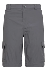 Explore Mens Zip-Off Pants - Short Length