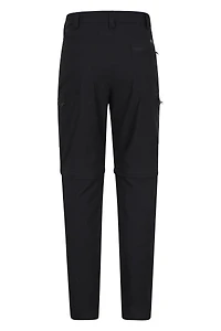 Trek Mens Stretch Convertible Pants - Short Length