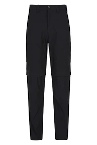 Trek Mens Stretch Convertible Pants - Short Length