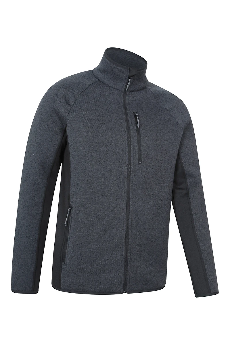 Treston Mens Full-Zip Fleece Jacket