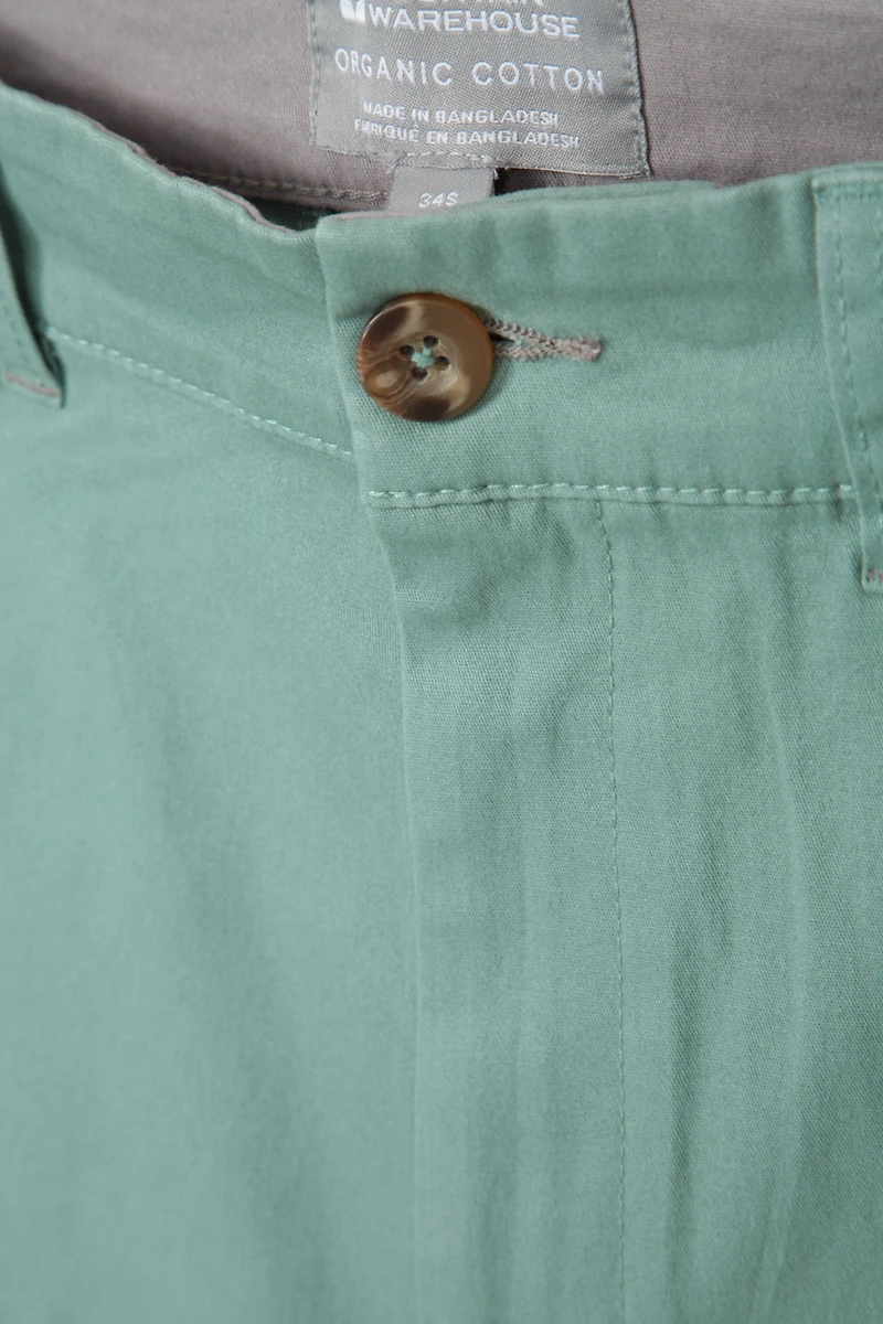 Woods Mens Organic Chino Pants - Short Length