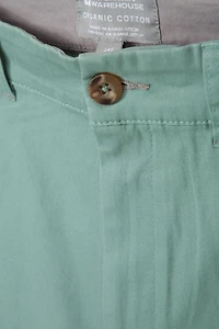 Woods Mens Organic Chino Pants - Short Length