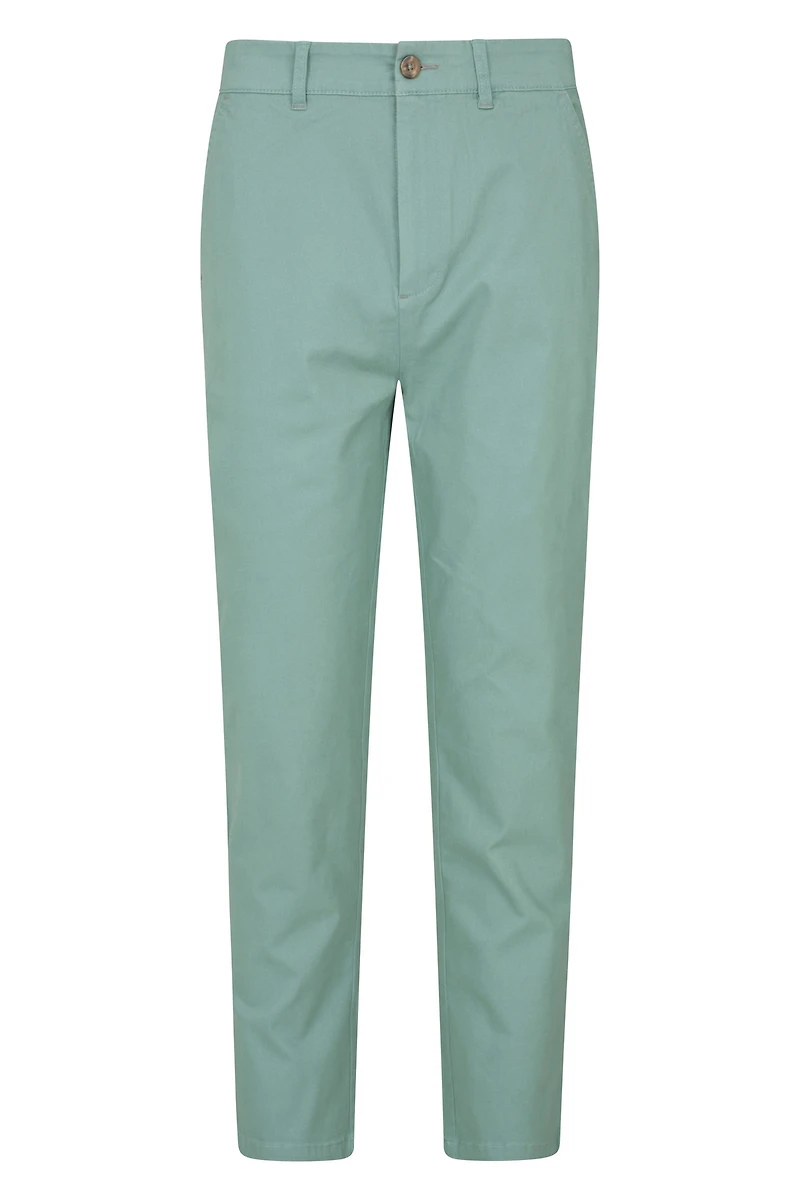 Woods Mens Organic Chino Pants - Short Length