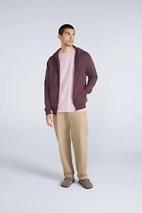 Woody Mens Zip Hoodie