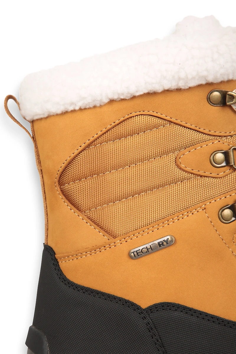 Innsbruck Womens Leather Waterproof Snow Boots