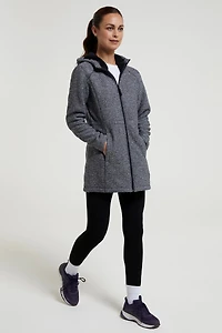 Mallaig Womens Longline Fleece Jacket