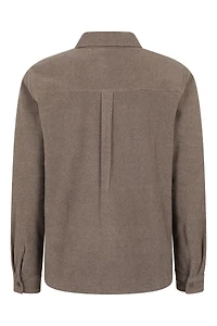 Dresden Mens Twill Fleece Shirt