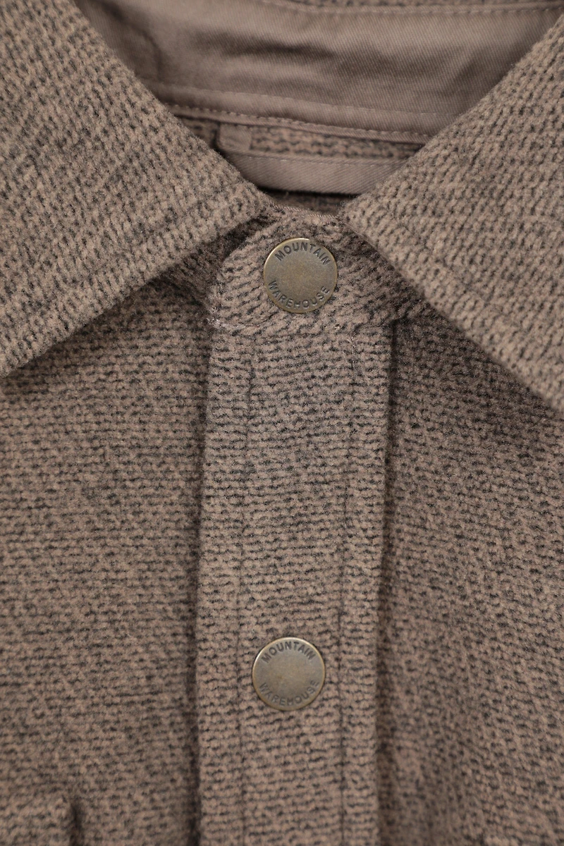 Dresden Mens Twill Fleece Shirt