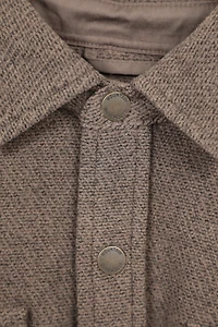Dresden Mens Twill Fleece Shirt