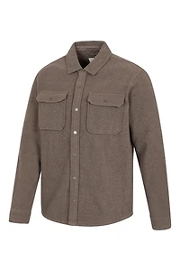 Dresden Mens Twill Fleece Shirt