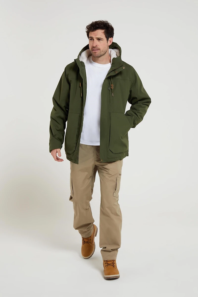 Coastline Mens Sherpa Waterproof Jacket