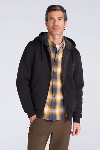 Dalton Mens Sherpa Lined Hoodie
