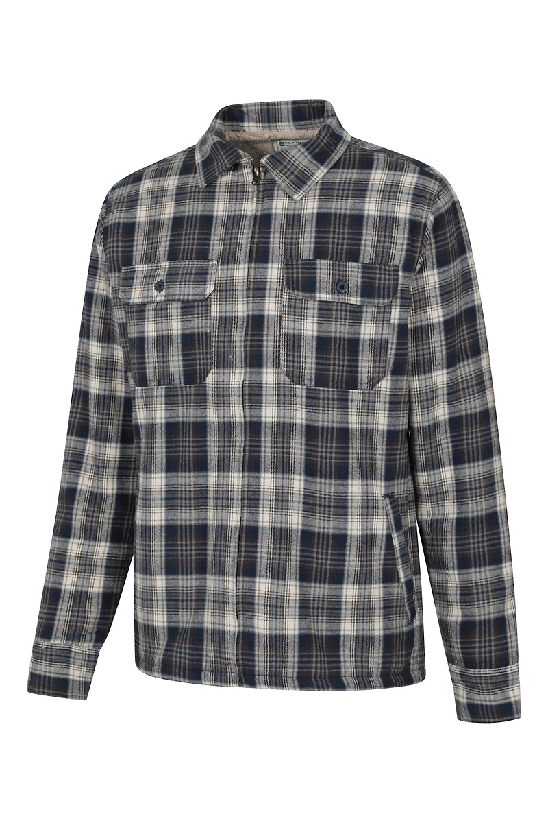 Stream II Mens Lined Flannel Shirt