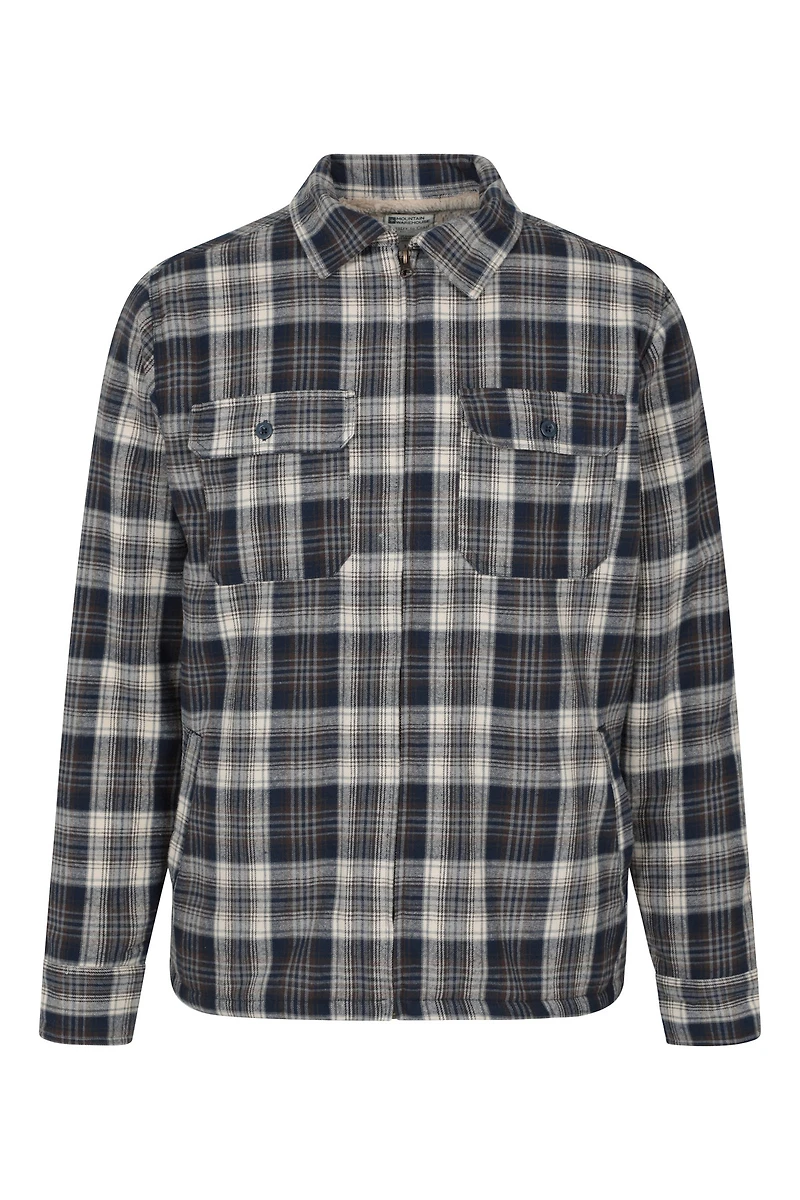 Stream II Mens Lined Flannel Shirt