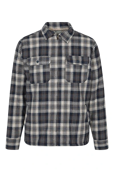Stream II Mens Lined Flannel Shirt