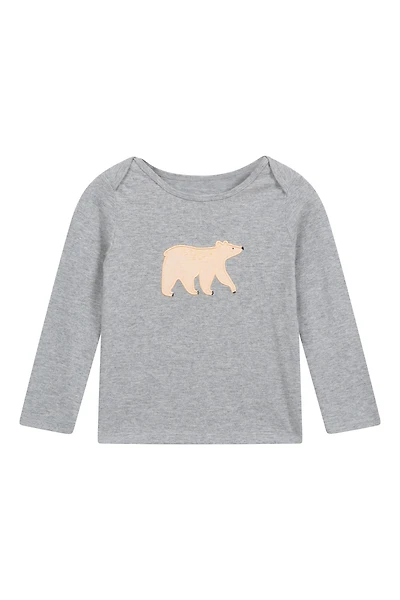 Baby Long Sleeve Applique T-Shirt