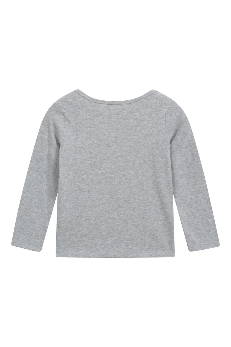 Baby Long Sleeve Applique T-Shirt